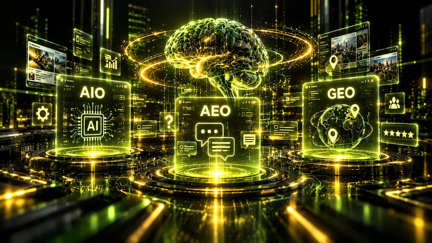 AIO vs AEO vs GEO: What’s the Difference?
